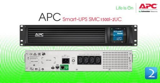 APC Smart UPS C 1500VA 2U Rack mountable LCD 230V Smart connect 1