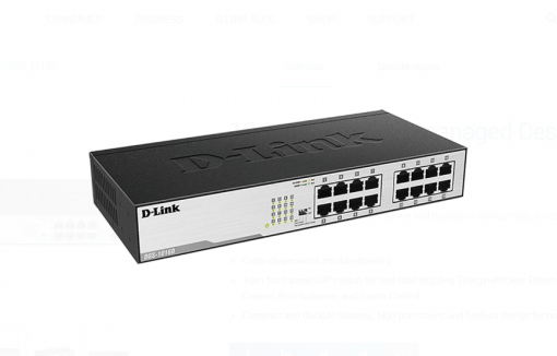 D LINK DGS 1016D 16 port UTP 101001000Mbps switch2