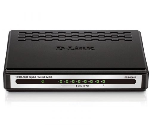 D Link DES 1005A 5 Port 10100 Switch Black 4