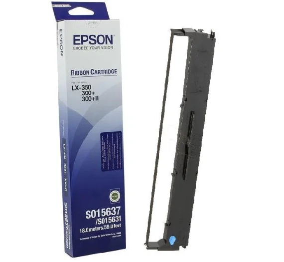 Epson LX 300 LX 350 Ribbon Cartridge Single Pack C13S015637e