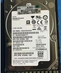 HPE 2.4TB SAS 12G 10K SFF SC 512e DS HDD 1