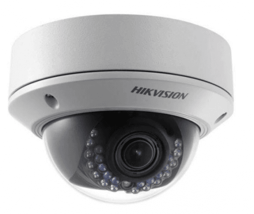 Hikvision DS 2CD2712F I 1.3 Megapixel Outdoor Network IR Dome Camera 2.8 12mm Lens