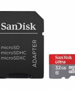 SanDisk MicroSD CLASS 10 100MBPS 32GB with Adapter2