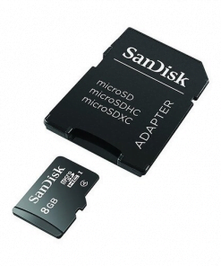 SanDisk MicroSDHC 8GB SD Adapter5