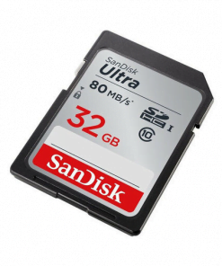 SanDisk Ultra SDHC 32GB 80MBs Class 10 UHS Ia