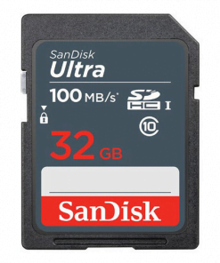 SanDisk Ultra SDXC 32GB 100MBs Class 10 UHS Ia