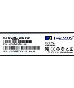 TWINMOS ALPHAPRO INTERNAL SSD M.2 PCIe Gen 34 NVMe 2280 1TB NVMEGGBM2280a