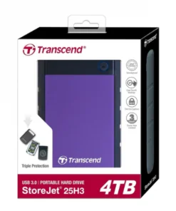 Transcend External HDD 2TB Purple TS2TSJ25H3Pd