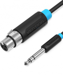 VENTION 6.5MM MALE TO XLR FEMALE AUDIO CABLEa