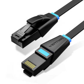 VENTION CAT6 UTP PATCH CORD CABLE 0.5M BLACKb