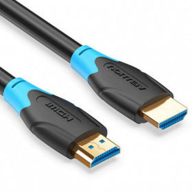 VENTION FLAT HDMI CABLE 0.5M BLACK