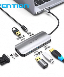 VENTION TYPE C TO MULTI FUNCTION 6 IN 1 DOCKING STATIONd