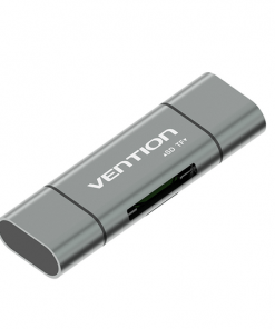 VENTION USB 3.0 MULTI FUNCTION CARD READER GRAY METAL TYPEc