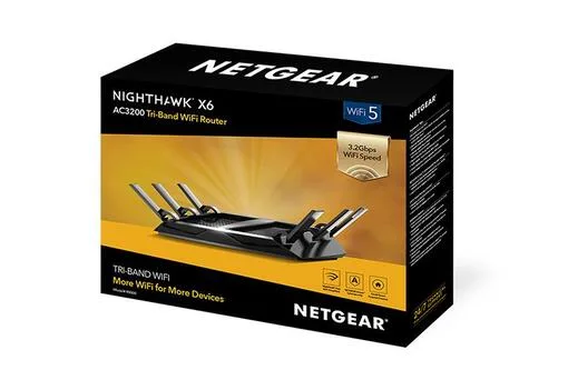 Netgear R8000 100Uks R8000 Nighthawk X6 Ac3200 Tri Band WiFi Wireless