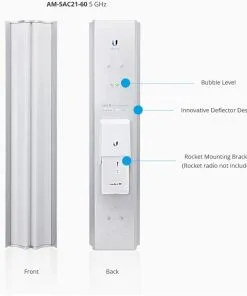 Ubiquiti airMAX ac Sector Antenna AM 5AC21 60 5 GHz 2×2 MIMO 21 dBi 60 Degrees