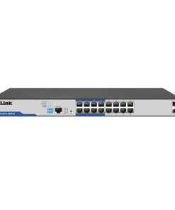 D Link DGS F1210 18PS E 16 Port Gigabit PoE Switch