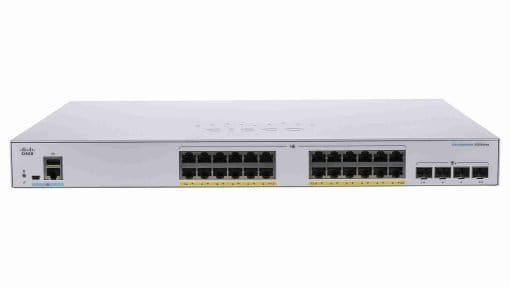 Cisco CBS350 24P 4G 24 Port Gigabit PoE+ Managed Network Switch