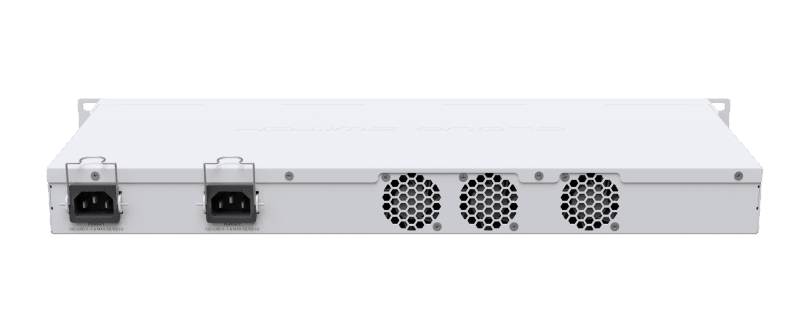 MikroTik Cloud Router Switch CRS326 24S+2Q+RM back