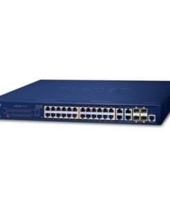 PLANET GS 4210 24P4C 24 Port Combo Managed Switch