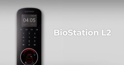 Suprema BioStation L2 – Fingerprint Biometric Device