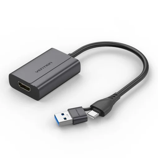 Vention USB C + USB A to HDMI Adapter