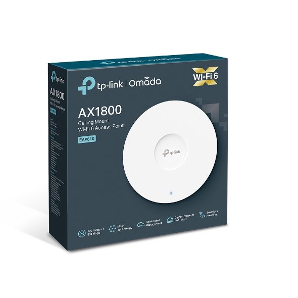 Tp Link EAP610 AX1800 Ceiling Mount WiFi 6 Access Point