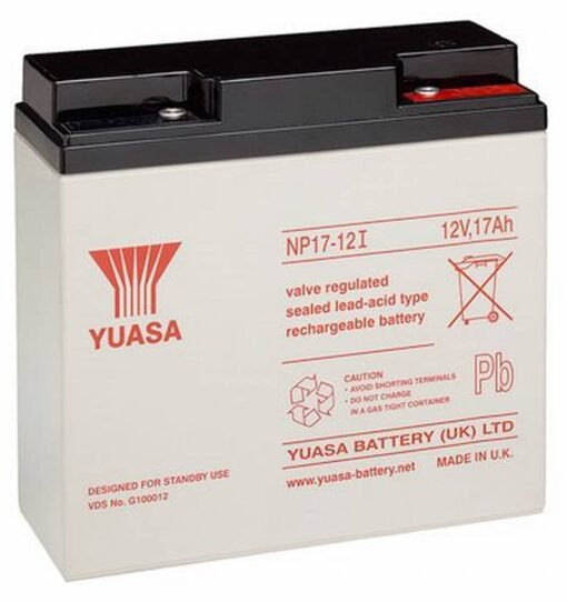 Yuasa 12v 17Ah Lead Rechargeable Battery