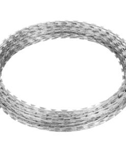 980mm galvanized razor barbed wire