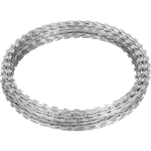 980mm galvanized razor barbed wire
