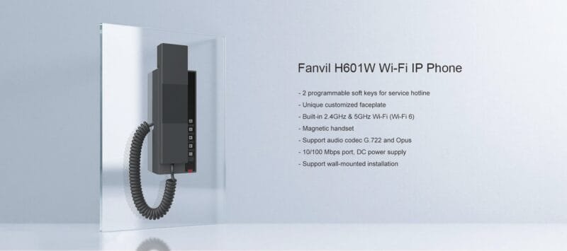 Fanvil H601W WiFi Hotel IP Phone