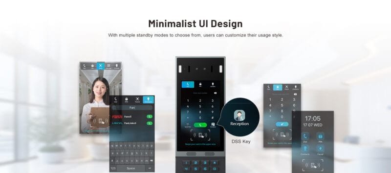 Fanvil i67 Face Recognition Door Phone.