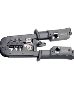 Crimping tool with LAN tester